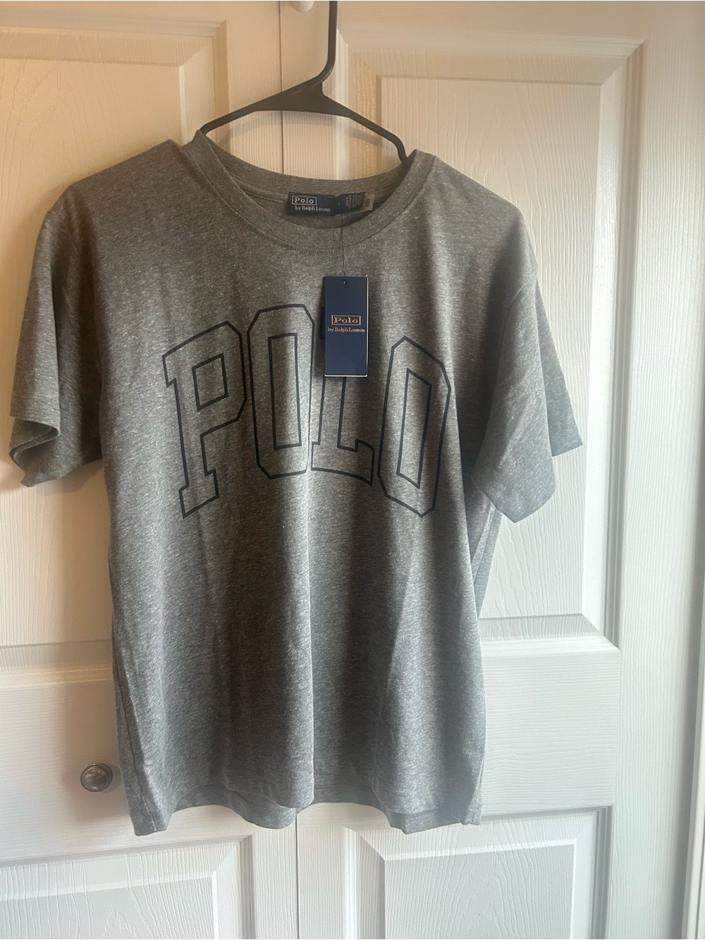 Polo by Ralph Lauren Gray Graphic Tee – Size M